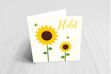 Zonnebloemen en bijtjes Zonnebloemen en bijtjes